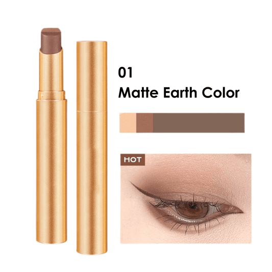 Vela Gradient Eyeshadow Stick | 3-in-1 Cream Formula, Waterproof, Long-Lasting - Hartwella