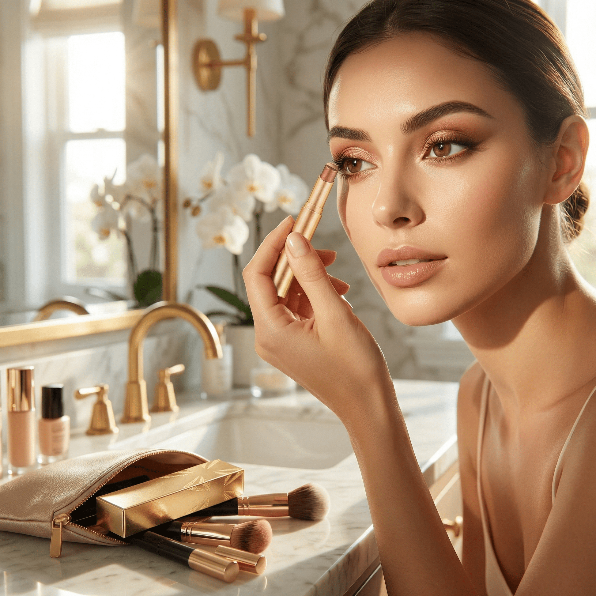 Vela Gradient Eyeshadow Stick | 3-in-1 Cream Formula, Waterproof, Long-Lasting - Hartwella