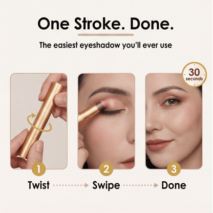 Vela Gradient Eyeshadow Stick | 3-in-1 Cream Formula, Waterproof, Long-Lasting - Hartwella