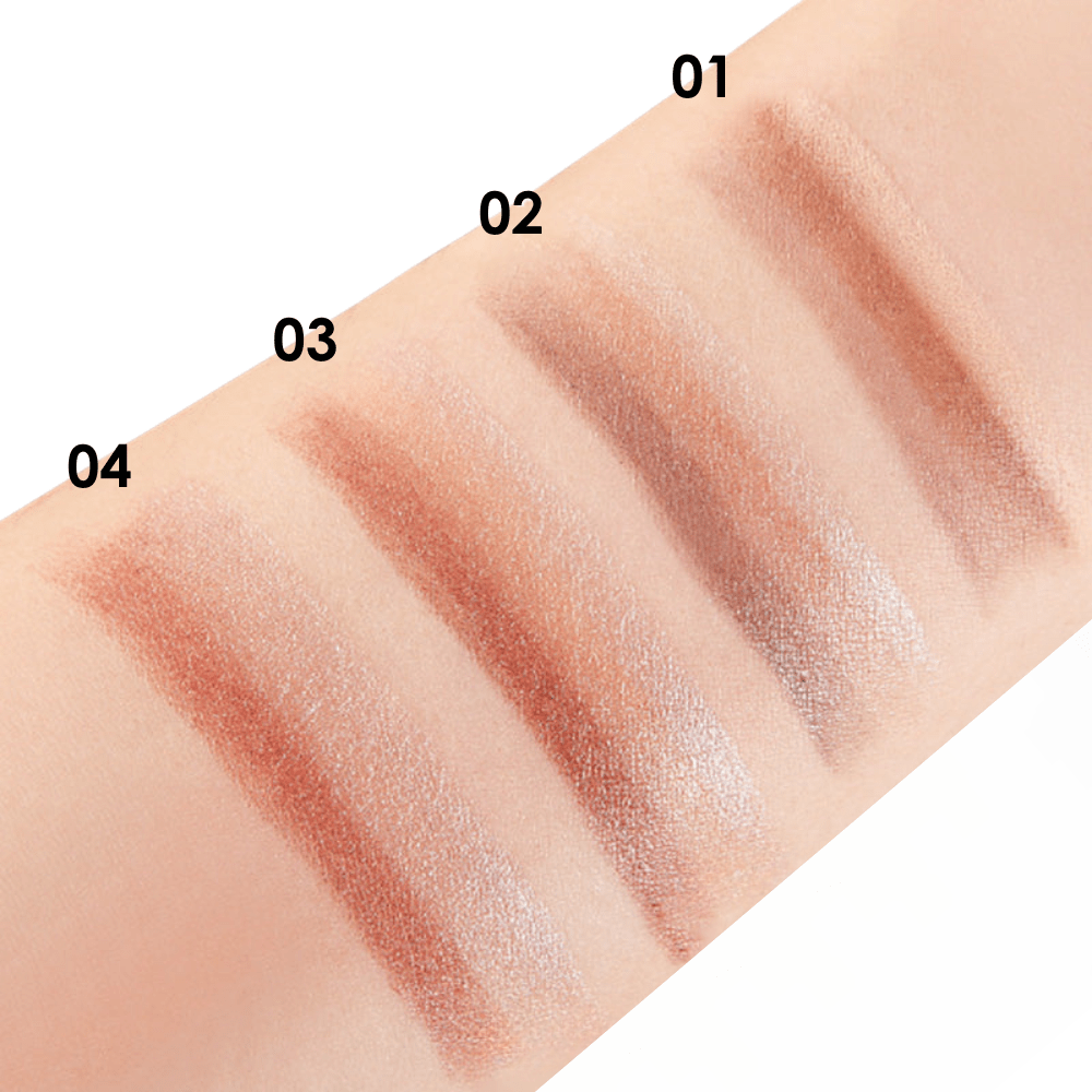 Vela Gradient Eyeshadow Stick | 3-in-1 Cream Formula, Waterproof, Long-Lasting - Hartwella