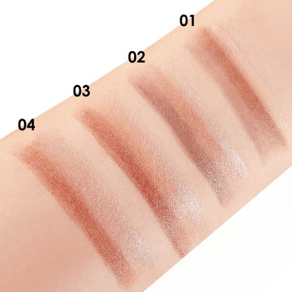 Vela Gradient Eyeshadow Stick | 3-in-1 Cream Formula, Waterproof, Long-Lasting - Hartwella