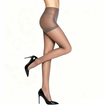 Vela Sheer Pantyhose | Control Top, Run-Resistant, Reinforced Toe - Hartwella