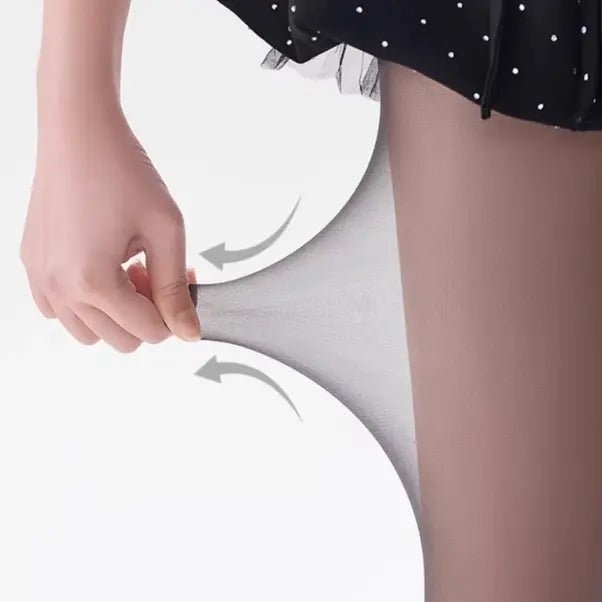 Vela Sheer Pantyhose | Control Top, Run-Resistant, Reinforced Toe - Hartwella