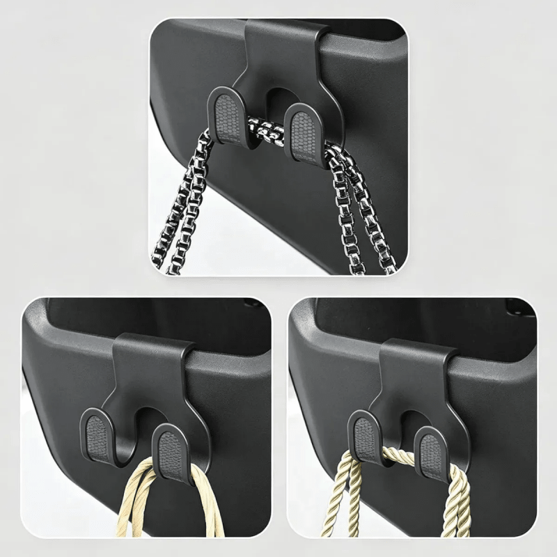 Velo Hook Motorcycle Accessory | Universal Clip-On Design for Enhanced Storage - Hartwella