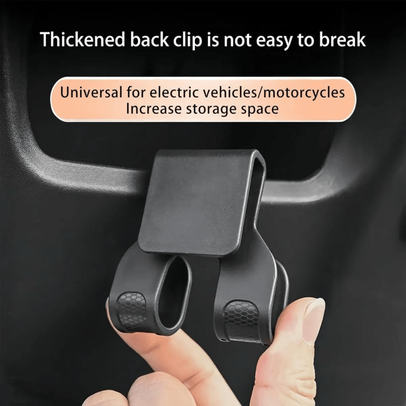 Velo Hook Motorcycle Accessory | Universal Clip-On Design for Enhanced Storage - Hartwella