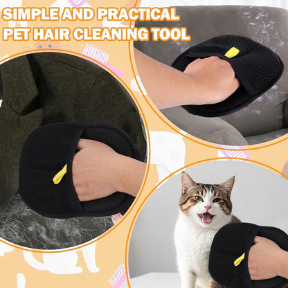 VeLuxer™ HairAway Gloves — Effortless Pet Hair Control That Makes Your Home Shine - Hartwella