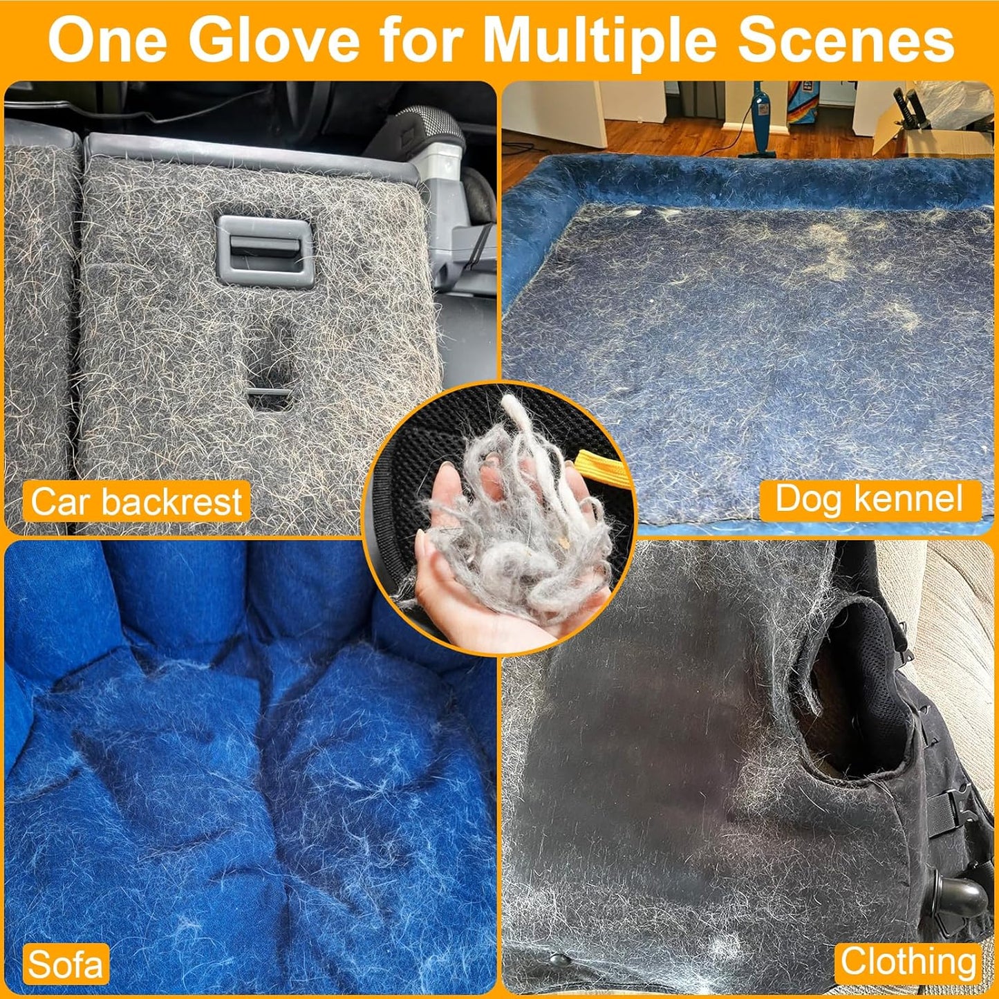 VeLuxer™ HairAway Gloves — Effortless Pet Hair Control That Makes Your Home Shine - Hartwella