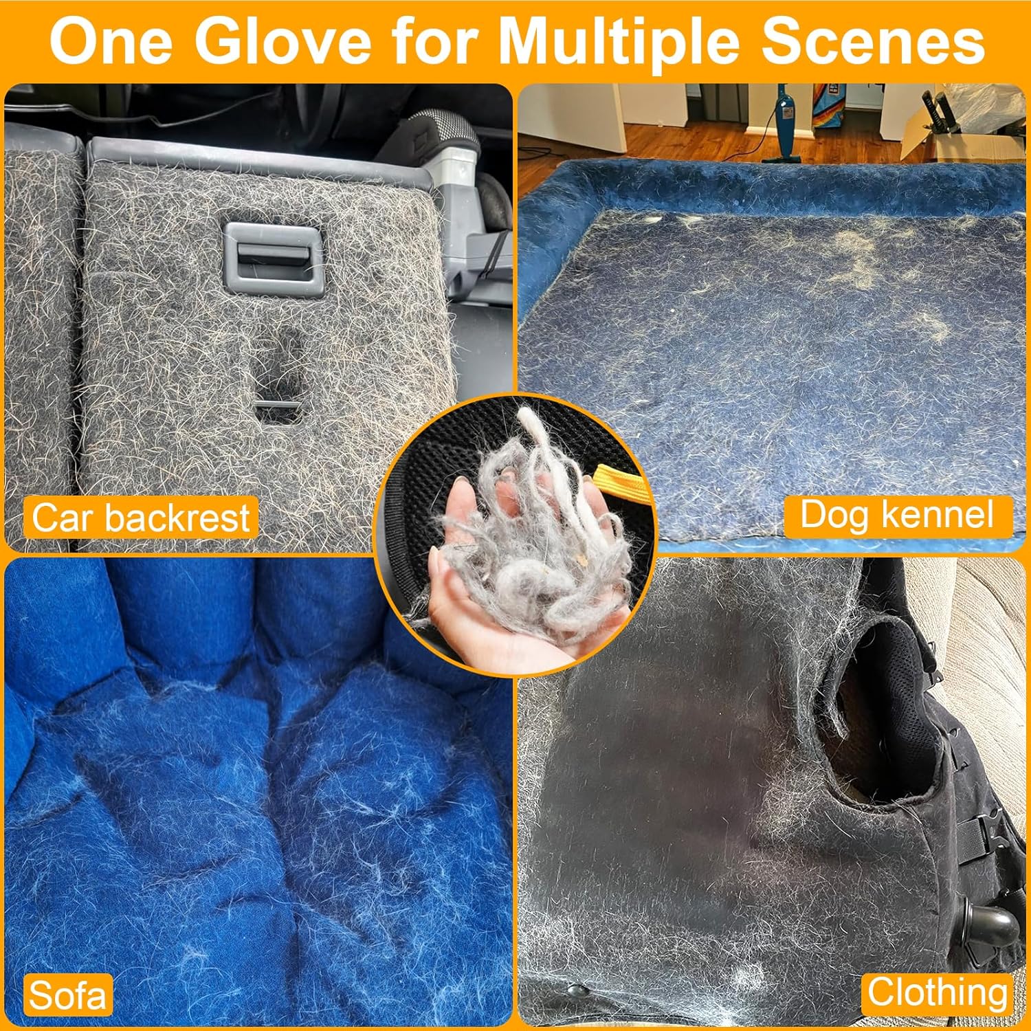 VeLuxer™ HairAway Gloves — Effortless Pet Hair Control That Makes Your Home Shine - Hartwella