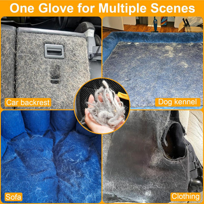 VeLuxer™ HairAway Gloves — Effortless Pet Hair Control That Makes Your Home Shine - Hartwella