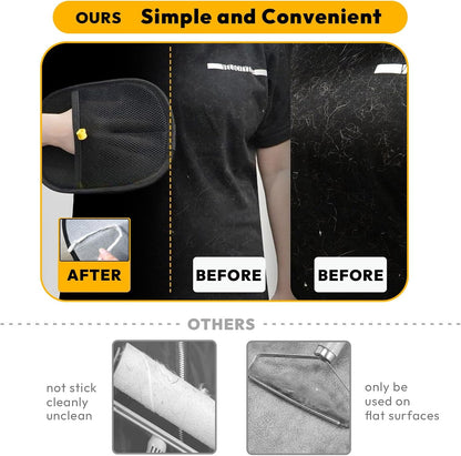 VeLuxer™ HairAway Gloves — Effortless Pet Hair Control That Makes Your Home Shine - Hartwella