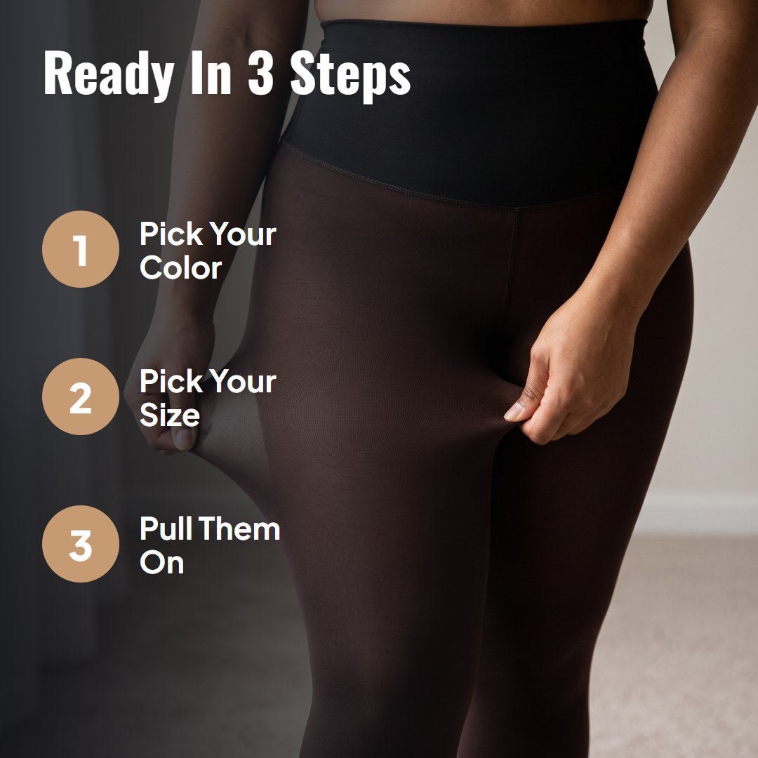 Velvo™ Fleece-Lined Shaping Leggings - Hartwella