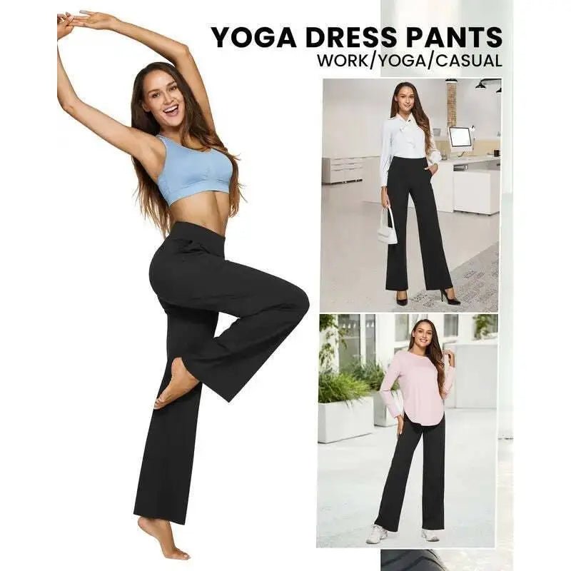 Vera High-Waist Pants | Ultra-Soft, Wide Leg with Pockets - Hartwella