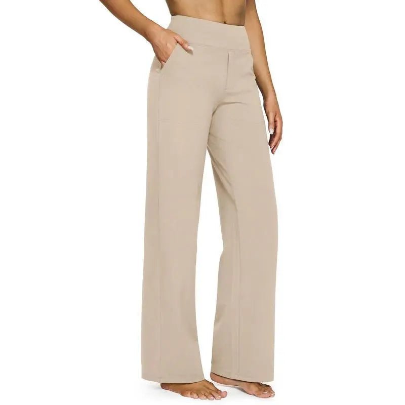 Vera High-Waist Pants | Ultra-Soft, Wide Leg with Pockets - Hartwella