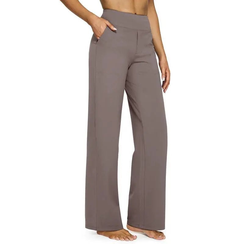 Vera High-Waist Pants | Ultra-Soft, Wide Leg with Pockets - Hartwella