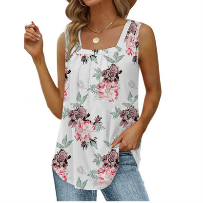 Vera Square Neck Vest | Soft, Breathable Fabric - Hartwella