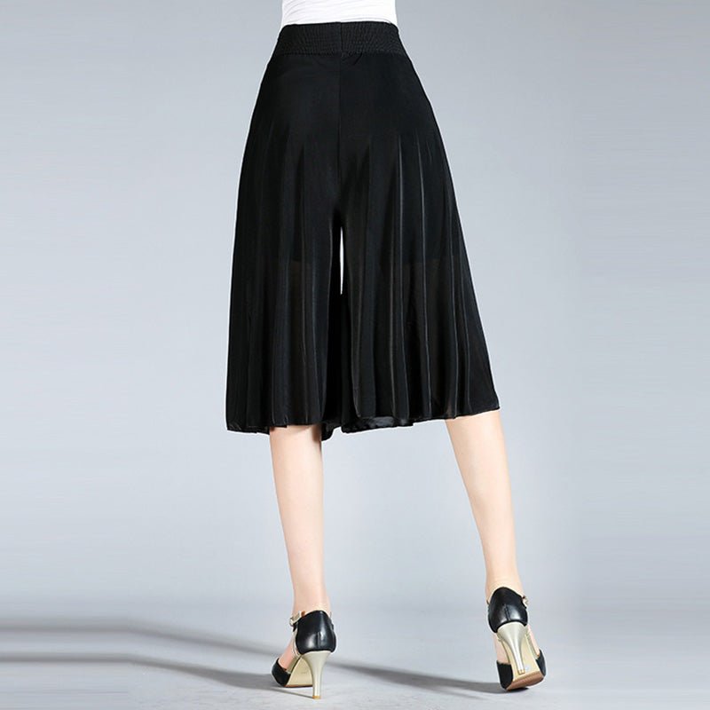 Vera Vintage Culottes | Lightweight Wide Leg Pants for Women - Hartwella