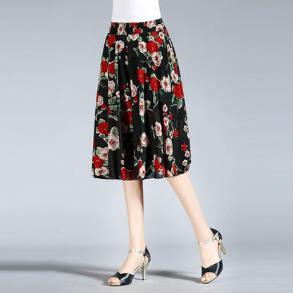 Vera Vintage Culottes | Lightweight Wide Leg Pants for Women - Hartwella