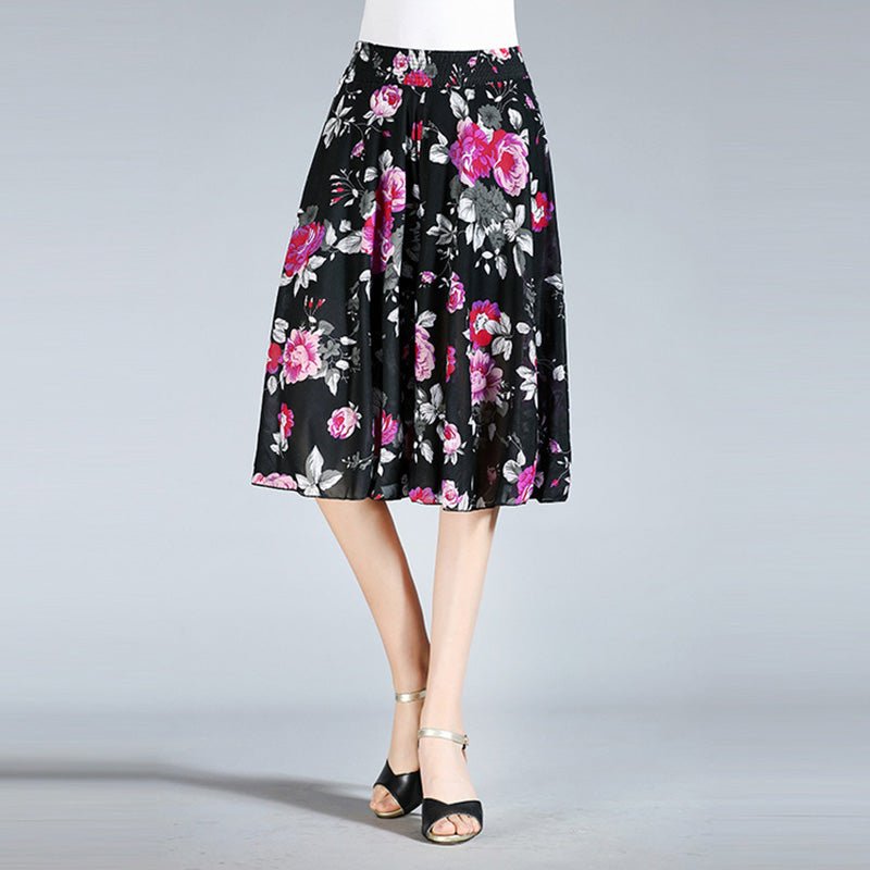 Vera Vintage Culottes | Lightweight Wide Leg Pants for Women - Hartwella