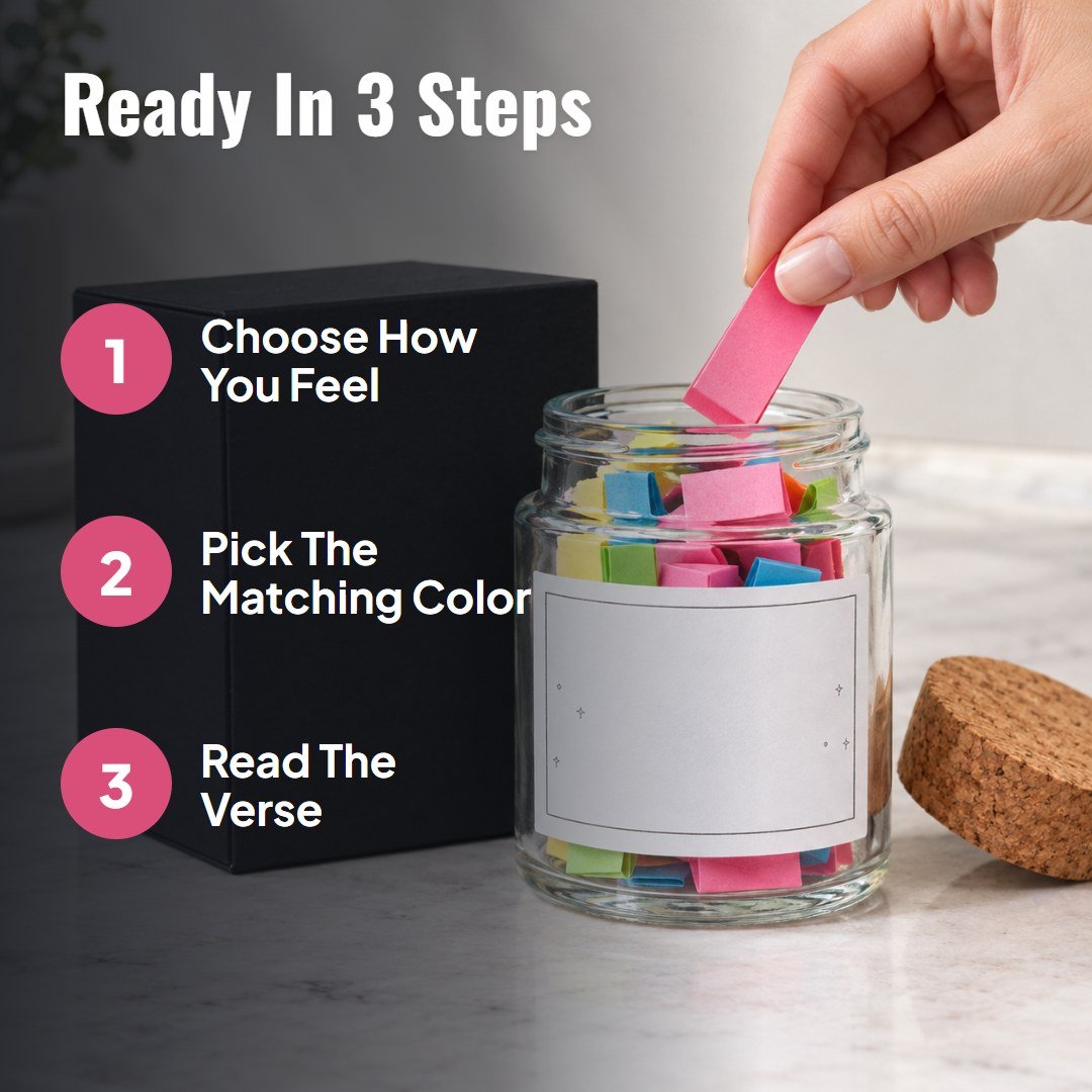 Versilo™ Bible Verses Jar - Hartwella