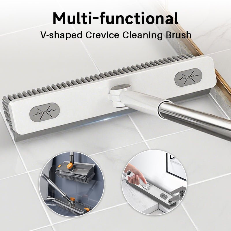 Vesta Crevice Cleaning Brush | V - Shaped, Stiff Bristles - Hartwella