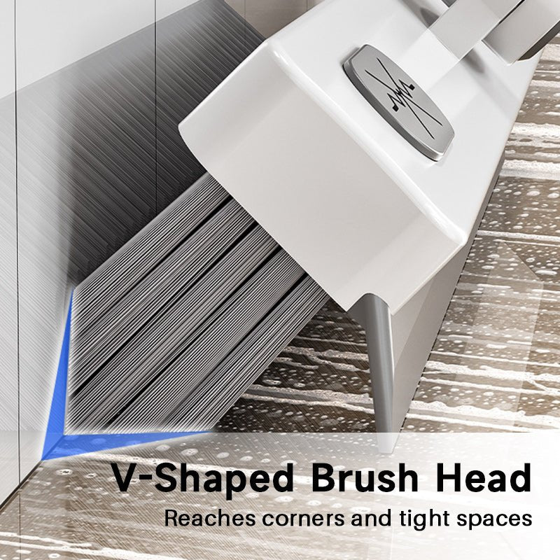 Vesta Crevice Cleaning Brush | V - Shaped, Stiff Bristles - Hartwella