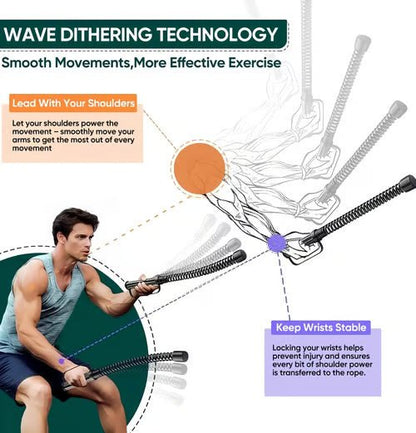 Vetrax Ropes — Compact Full-Body Training Ropes with Ergonomic Handles - Hartwella