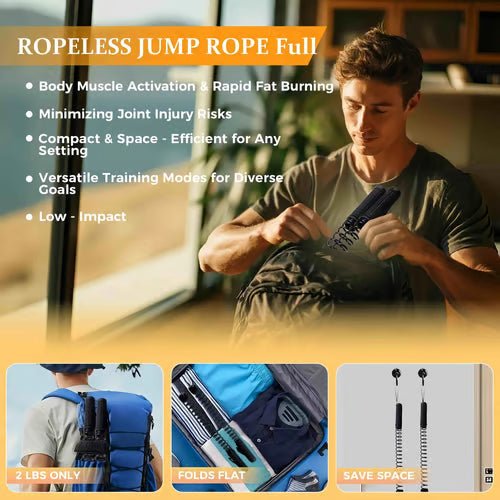 Vetrax Ropes — Compact Full-Body Training Ropes with Ergonomic Handles - Hartwella
