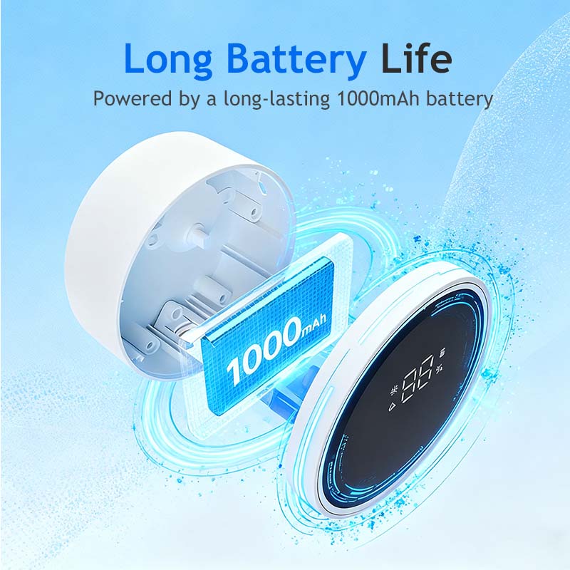 Viora UV Toothbrush Sanitizer | Wall-Mounted, Rechargeable Disinfectant Holder - Hartwella