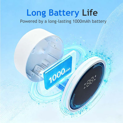 Viora UV Toothbrush Sanitizer | Wall-Mounted, Rechargeable Disinfectant Holder - Hartwella