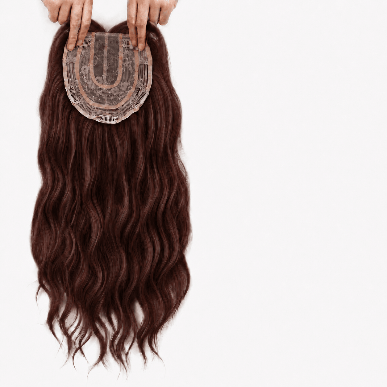 Viora Wavy Hair Topper | Seamless, Lightweight Volume Extension for Women - Hartwella