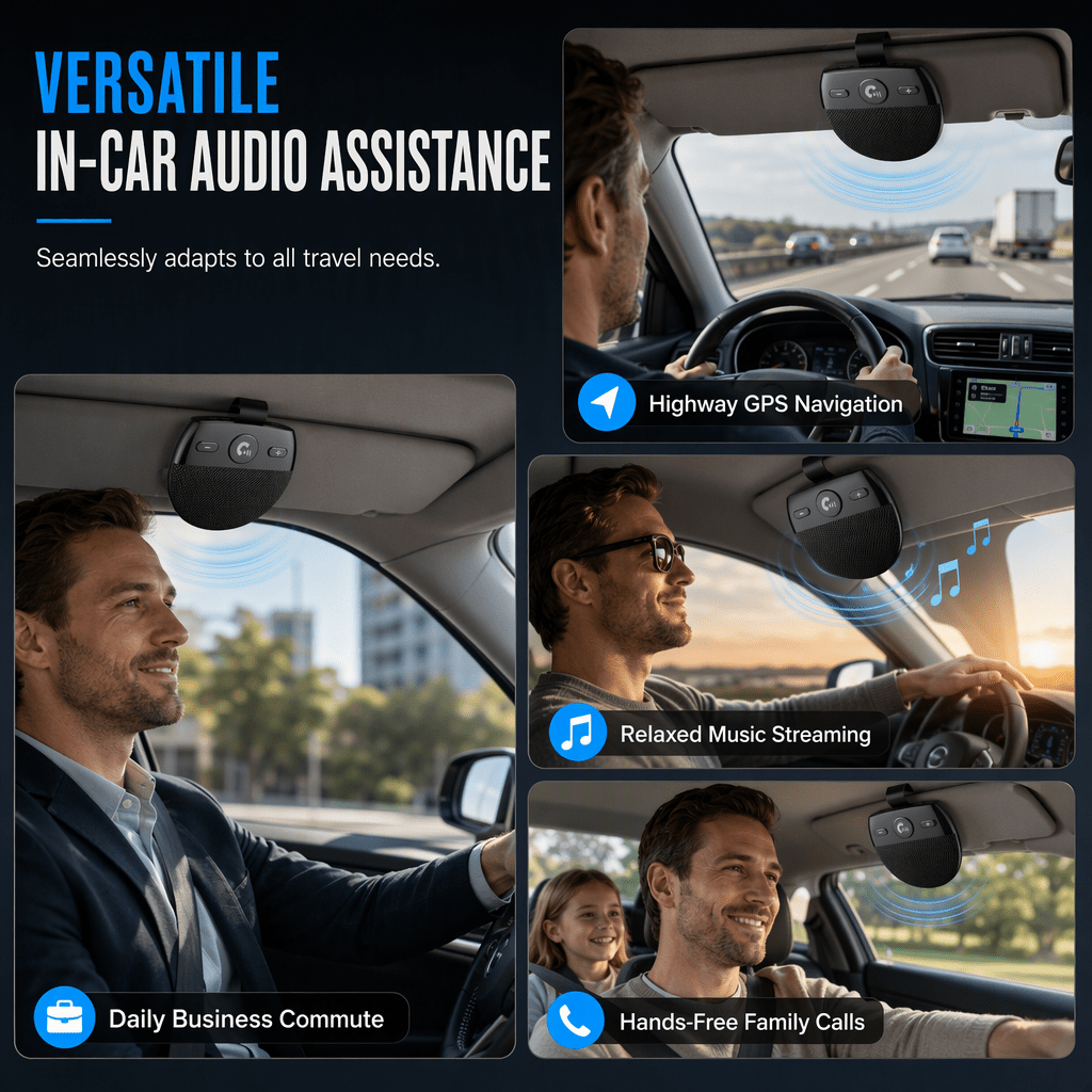Visora™ Bluetooth Sun Visor Speakerphone