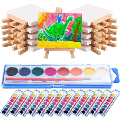 Viva Mini Watercolor Paint Set | Heart-Shaped, Beginner-Friendly - Hartwella