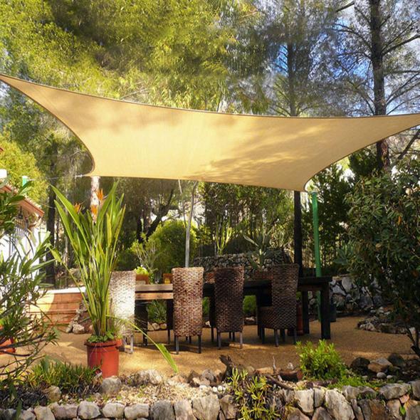 Viva Sun Shade Sail | Waterproof UV Protection for Patio and Outdoor Spaces - Hartwella