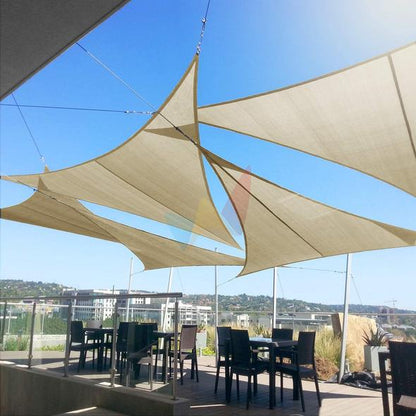 Viva Sun Shade Sail | Waterproof UV Protection for Patio and Outdoor Spaces - Hartwella