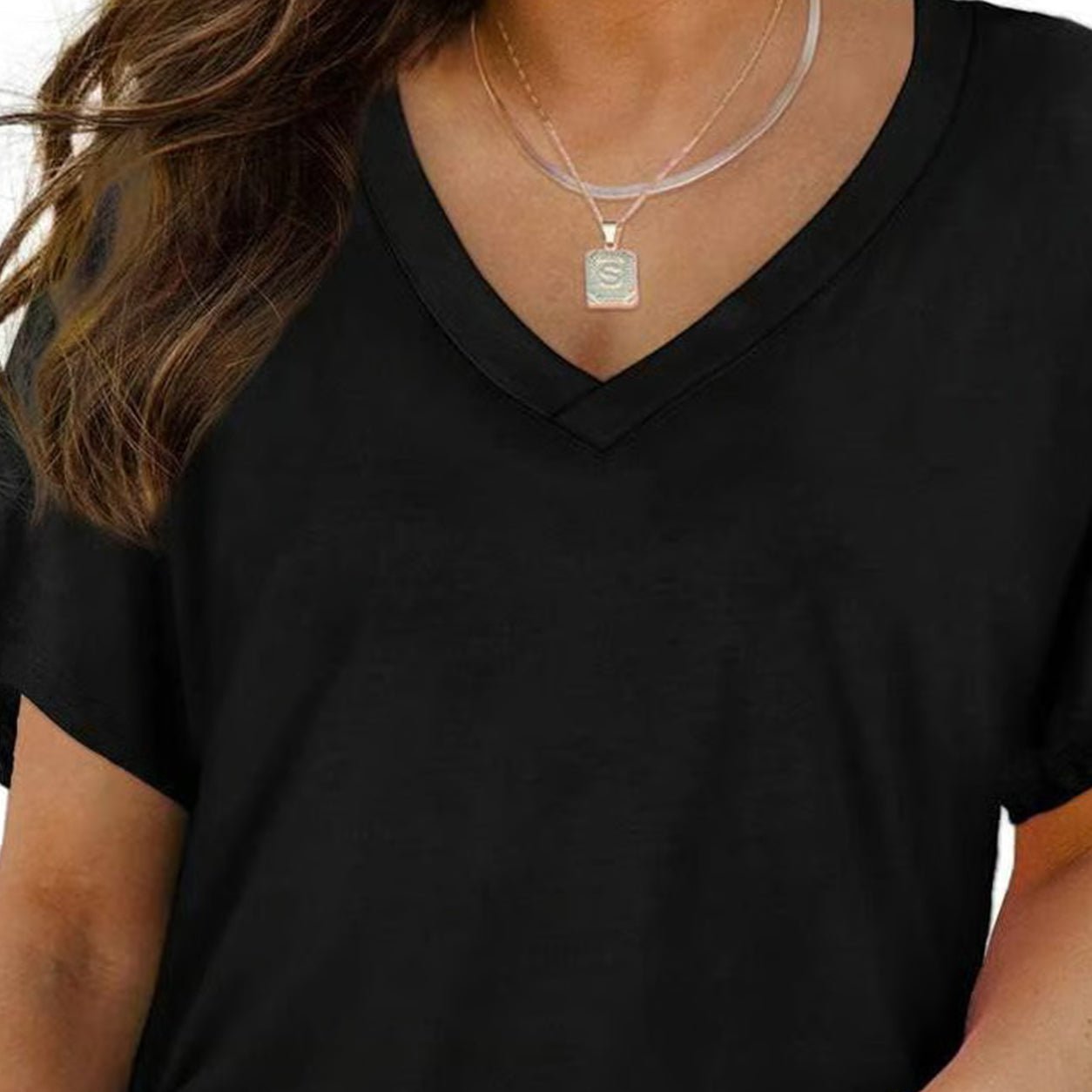 Viva Women's Tee | Ultra-Soft Cotton Blend, Flattering V-Neck - Hartwella