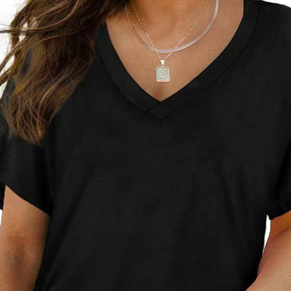 Viva Women's Tee | Ultra-Soft Cotton Blend, Flattering V-Neck - Hartwella