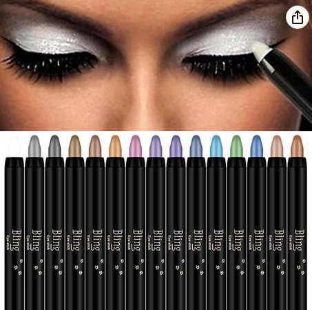 Vivid Eye Shadow Pencil | Waterproof, Long - Lasting Cream Eyeshadow Stick - Hartwella