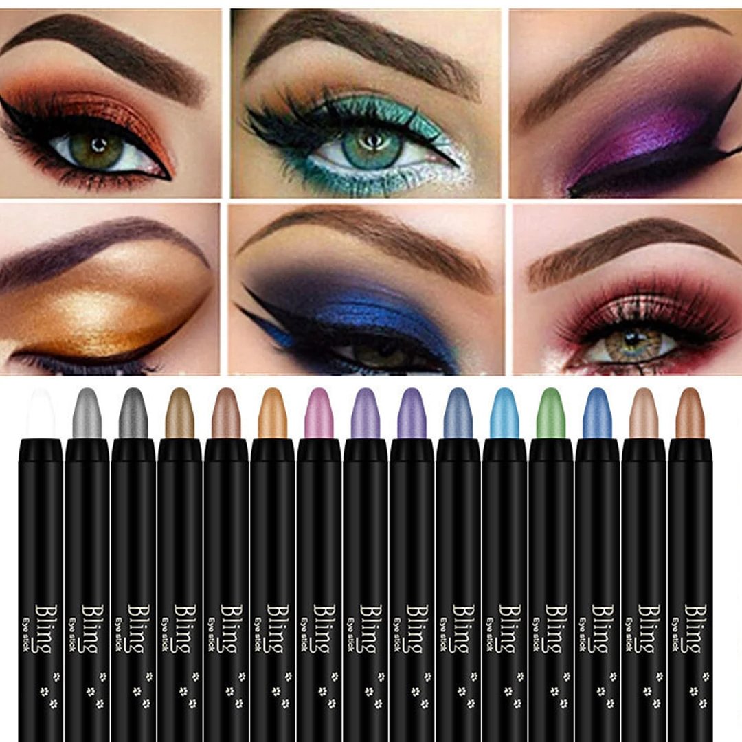 Vivid Eye Shadow Pencil | Waterproof, Long - Lasting Cream Eyeshadow Stick - Hartwella