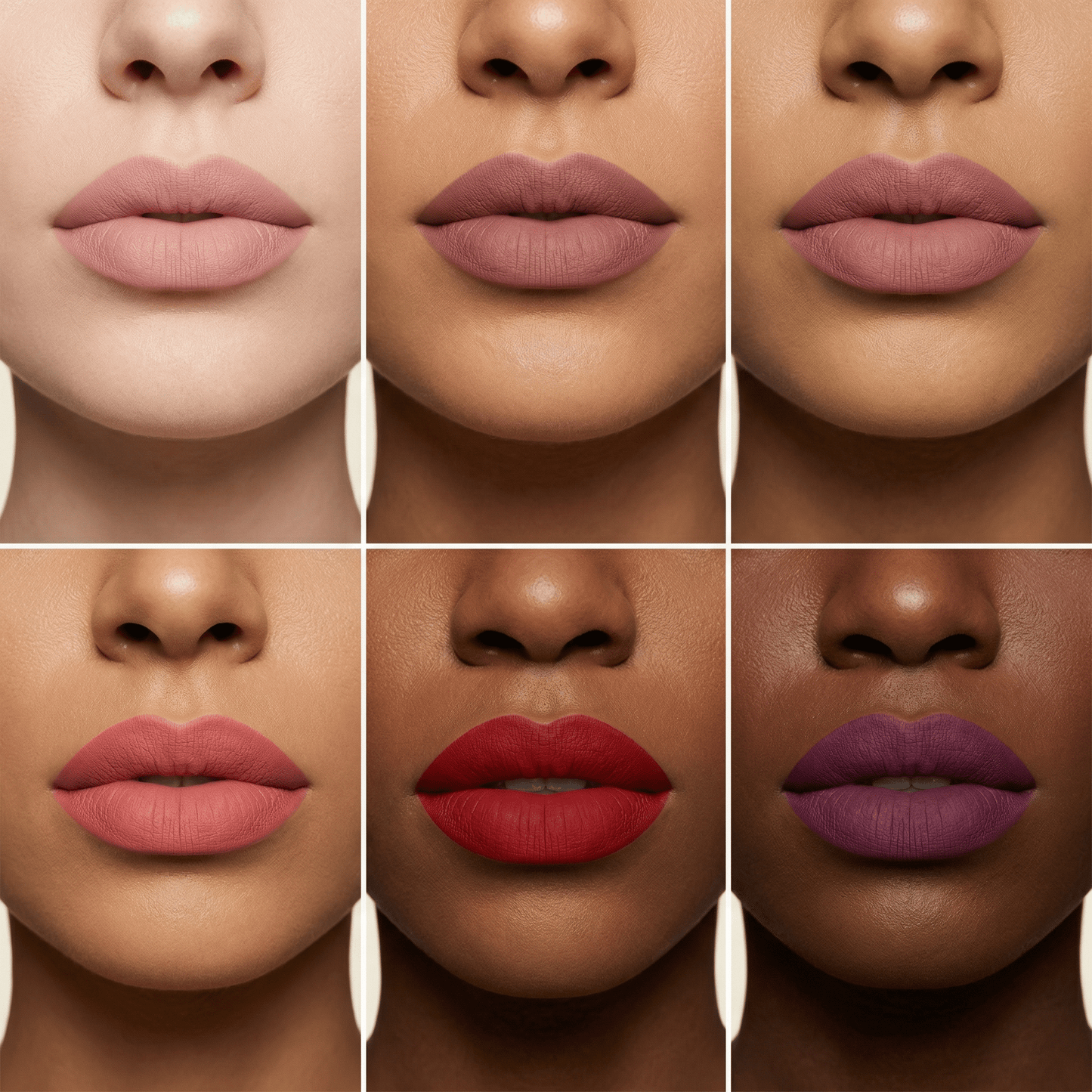 Vivid Velvet Lip Set | Long-Lasting Matte Lipstick Gift Set, 6 Shades - Hartwella