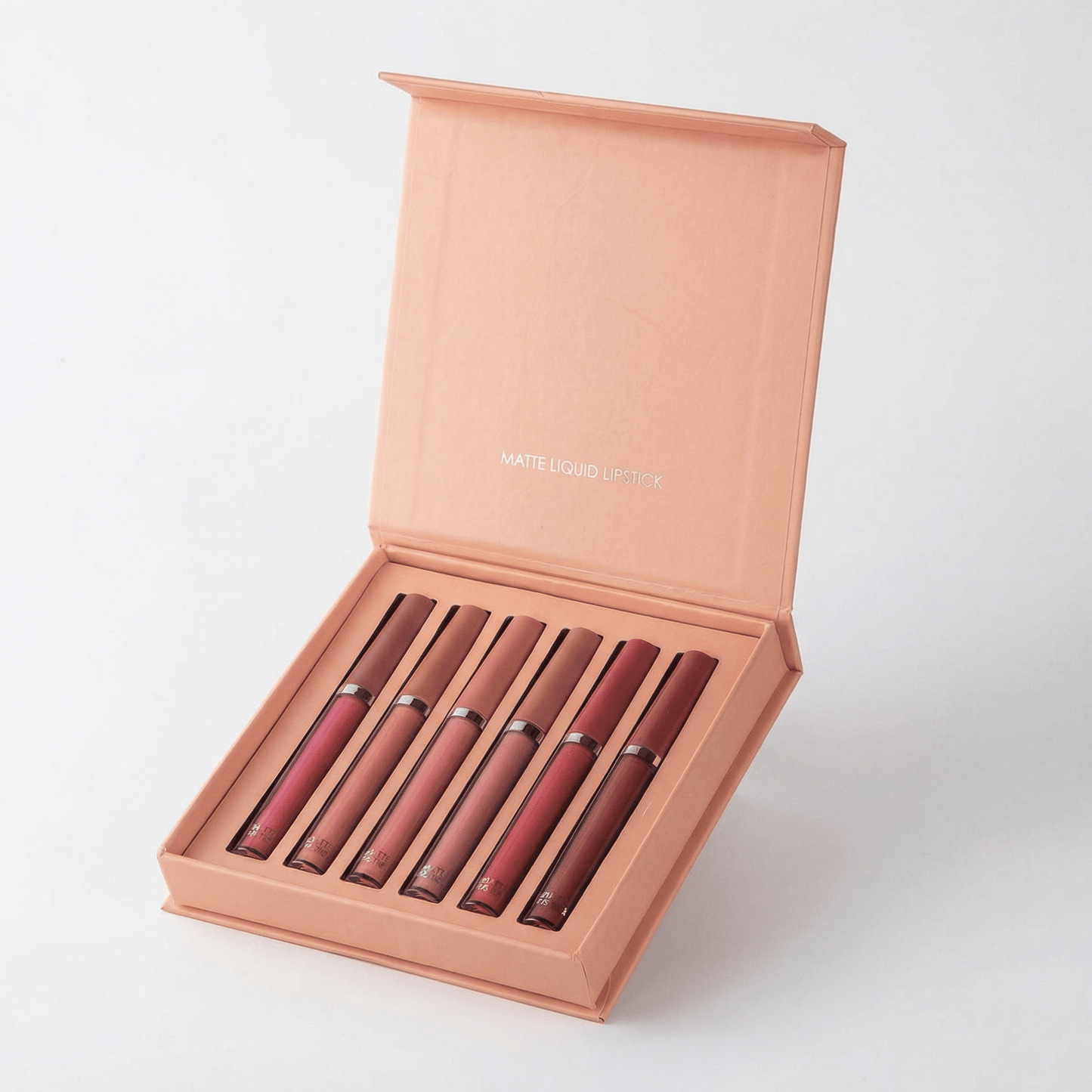 Vivid Velvet Lip Set | Long-Lasting Matte Lipstick Gift Set, 6 Shades - Hartwella