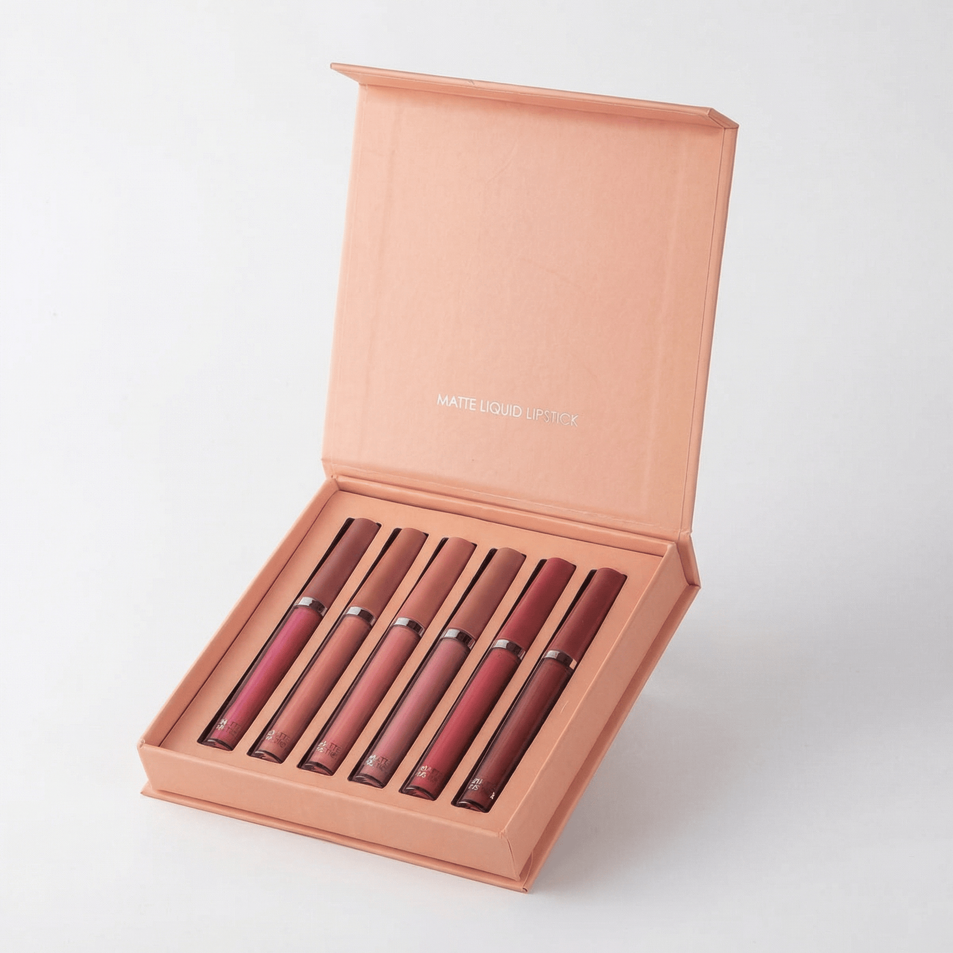 Vivid Velvet Lip Set | Long-Lasting Matte Lipstick Gift Set, 6 Shades - Hartwella