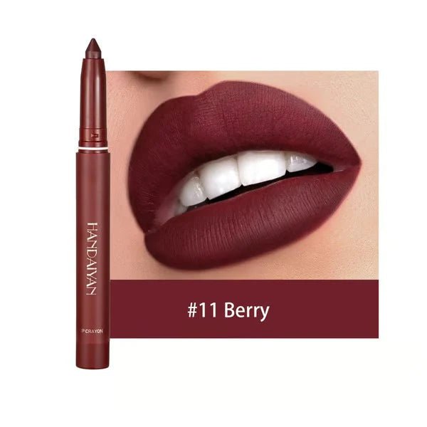 VividKiss Lip Pencil | Rotating Matte, Hydrating Formula - Hartwella