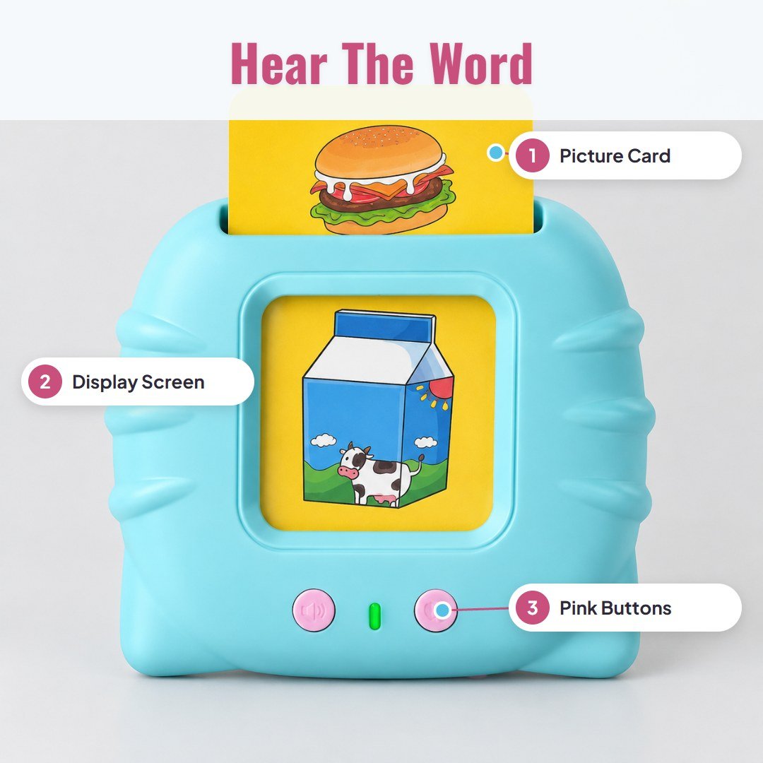 Voca™ Talking Flash Card Toy - Hartwella