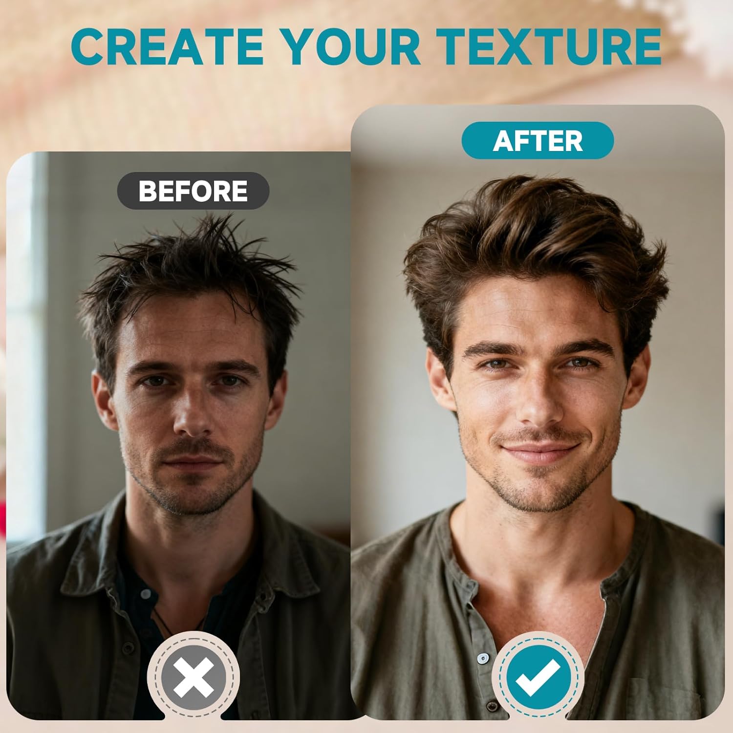 Volumax Volumizing Comb | Wide Tooth, Fluffy Texture - Hartwella