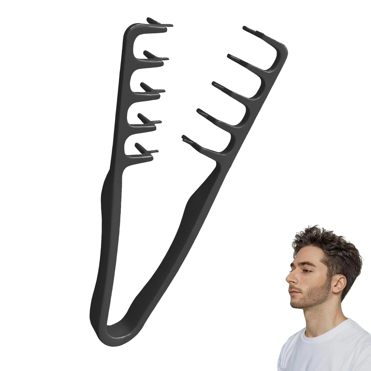 Volumax Volumizing Comb | Wide Tooth, Fluffy Texture - Hartwella