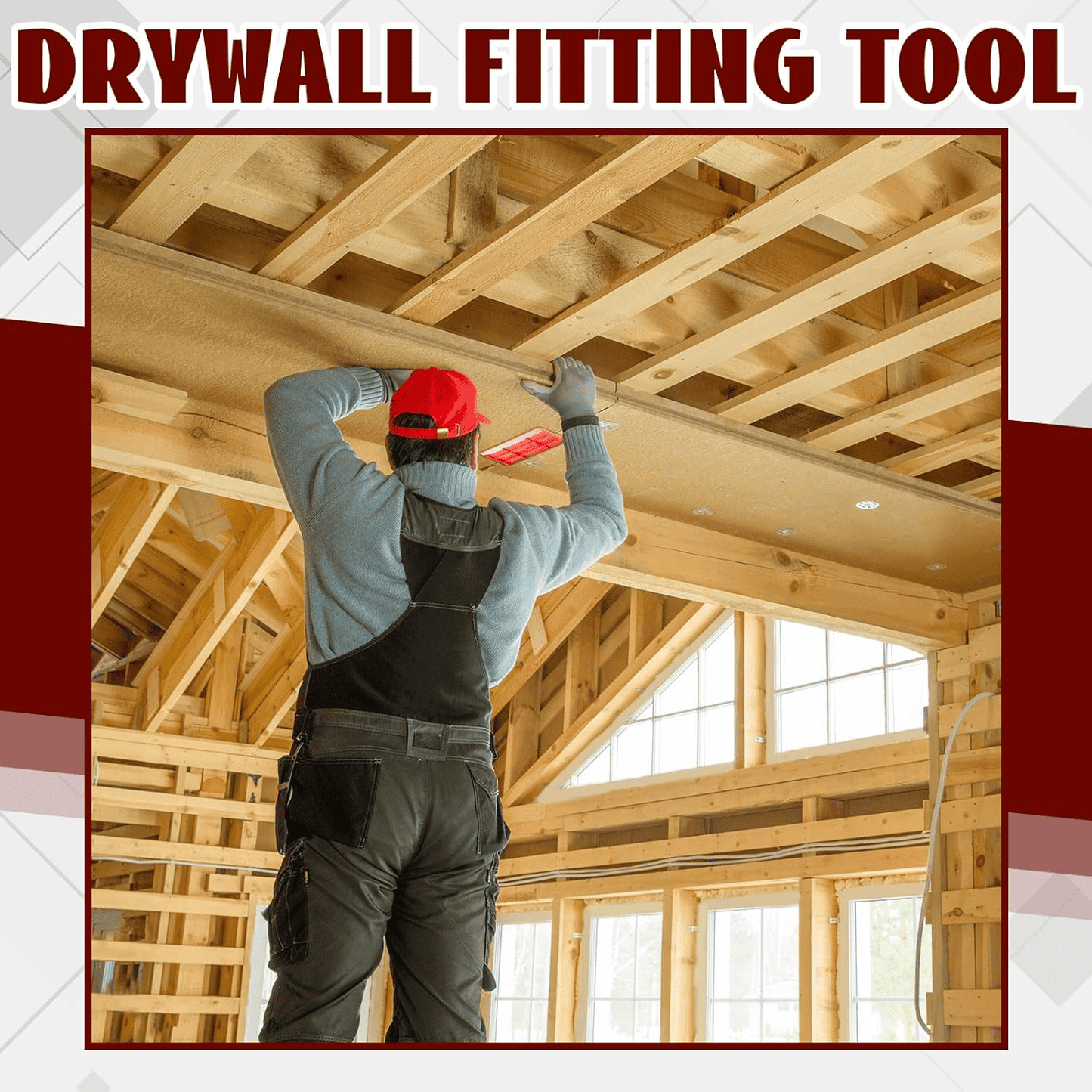 Waldo Drywall Fitting Tool | Heavy Duty, One-Person Installation - Hartwella