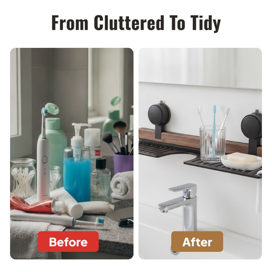 Walno™ Suction Cup Sink Shelf - Hartwella