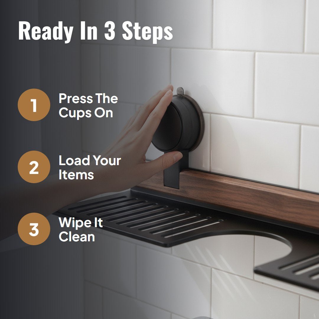 Walno™ Suction Cup Sink Shelf - Hartwella