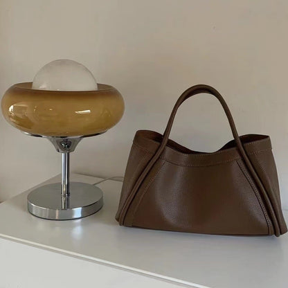 Wanda Leather Tote Bag | Adjustable Shoulder Strap, Versatile Design - Hartwella