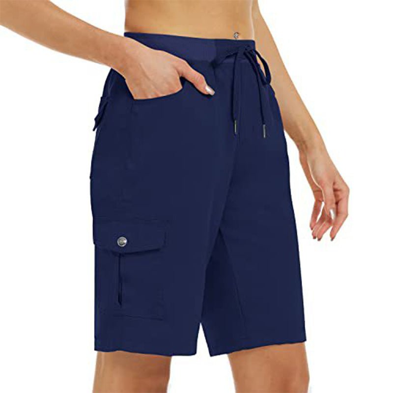 Wander Women's Cargo Shorts | Quick - Dry, UPF 50+, Multiple Pockets - Hartwella